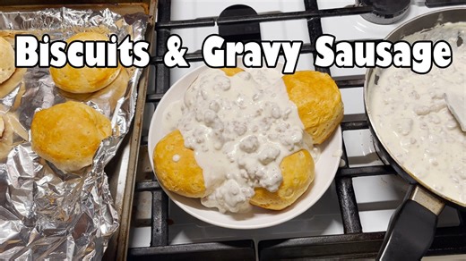 Biscuits and gravy sausage!
