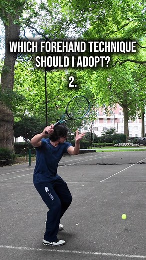 Which forehand technique ?