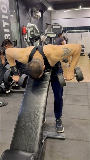 Rear Delt Exercise #youtubeshorts #gymlife