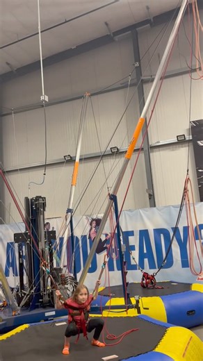 Reach for the sky with bungee jumping! 鸞 Tickets are included with purchase of 120-minute jump-passes or $6 at our front desk | Sky Zone Bismarck | Facebook