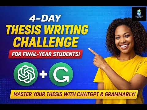 Master Thesis Writing with AI, ChatGPT and Academic Tools