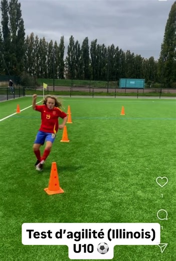 Test d’agilité (Illinois) football