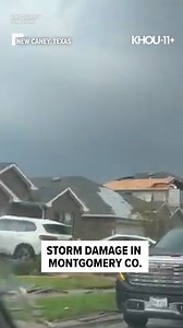 1.3M views · 11K reactions | We're seeing more damage from yesterday's storms across the Houston area. This video was sent in by Tiera Joseph from the New Caney area in Montgomery County. Where tornadoes were reported: https://www.khou.com/article/weather/where-were-tornadoes-houston-storms/285-333cccbb-163e-476f-8ee3-f02faa78abd2?utm_medium=social&utm_source=facebook_KHOU_11_News | KHOU 11 News | Facebook