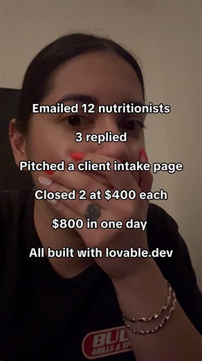 Lovable stays being the method ⚡️ #fyp #aiwebsites #makemoneyonline #nocode #lovablepartner