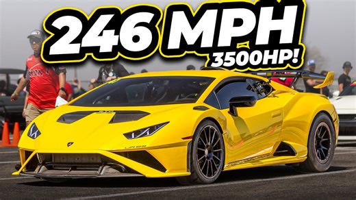 197K views · 3.4K reactions | 3500HP Lambo BLASTS to 246MPH! (MIND BLOWING TX2K MPH Record) | That Racing Channel | Facebook