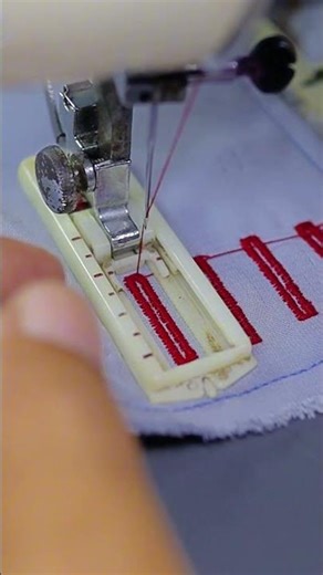 Vintage Sewing Machine Buttonhole #sewing #buttonhole