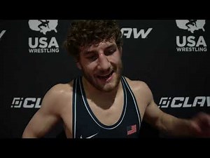 Mitchell Mesenbrink (74 kg), 2025 CLAW U.S. Open champion in men's freestyle
