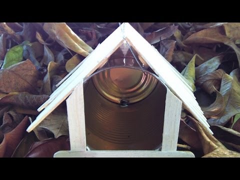 How To Make a Popsicle Stick Bird House - DIY Home Tutorial - Guidecentral