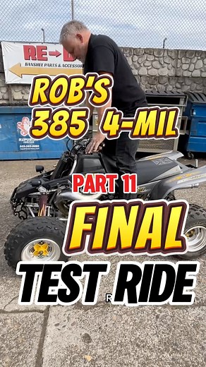 🔥 Rob’s Banshee is running better than ever. This rebuild with new pistons and a 4-Mil crank has it really rippin’‼️ FOLLOW ALONG as we finish up with Rob’s Banshee! 🔥 #bansheediagnostic #bansheelife #yamahabanshee #twostroke #bansheebuild #bansheeproject #redobanshee #redobansheesalemor #twostrokelife #bansheepower #banshee385build #banshee4mil | Re-Do Banshee Parts and Accessories