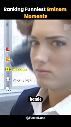 Ranking Funniest Eminem Moments (Try Not To Laugh) 😂