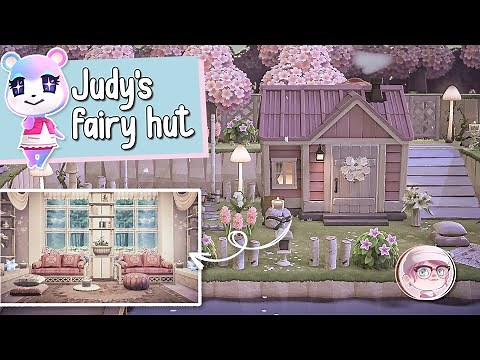 Judy's gorgeous fairycore cottage | Happy Home Paradise - Interior & Exterior Speedbuild | ACNH