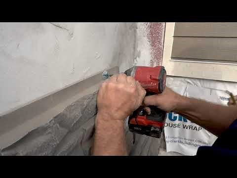 Durakwik Stone Installing Directly On Concrete