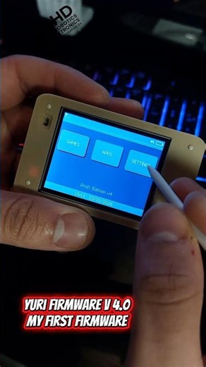 Yuri Firmware v4.0 für CYD: esp32 Touch 2.4 tft screen Games, WLAN & AI #ESP32 #DIY #Firmware