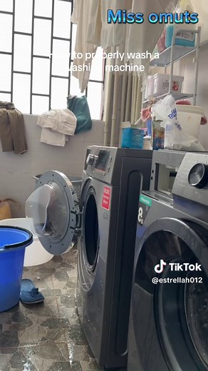 This is a sign you should wash your washing machine #missomuts #miss_omuts #estrellah012 #tiktok #washingmachine