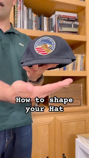 How to shape your Hat at home! #vintage style