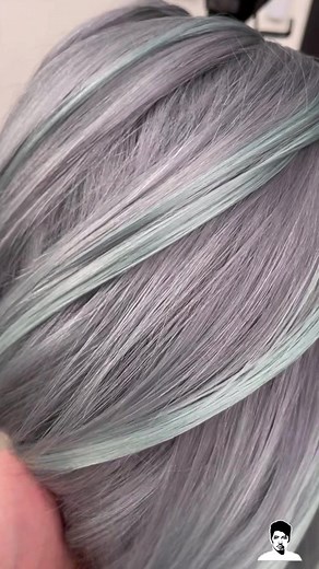 ❤️Here’s how you can get the look. You can lift the hair to a level 9-10 using #GuyTang #Magnum8 with #Olaplex no1 and GuyTang Collagen Powder so that the hair remain healthy. I used all the #SuperPower and Vibrant Pastels in @guytang_mydentity and here is the formula. 1️⃣Charcoal on rootàge 2️⃣TitaniumShield on mids. 3️⃣Mint of Steel on ends 🎧Music by GuyTang - Show Me Love | Guy Tang