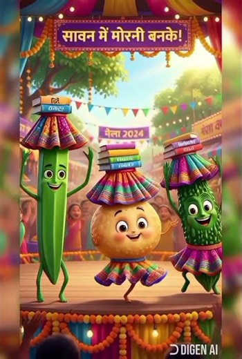 Festival of vegetables 😁 🥮 🎎