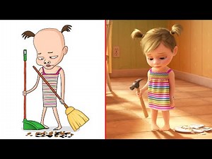 Inside Out Funny Drawing Meme | Funny Riley and Joy