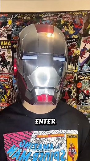 Voice Controlled Iron Man Mark 5 Helmet in Action! 🗣️✨