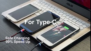 CAFELE Magnetic Micro USB Cable, [2-Pack 6.6ft] Magnetic Charging Cable Magnet Android Charger, Nylon Braided Fast sync & Charging Cord with S7 S6 J7 Note 5, Kindle, PS4 and More- Blue