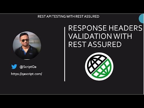 Rest Assured Tutorial - Validate API Response Headers with RestAssured
