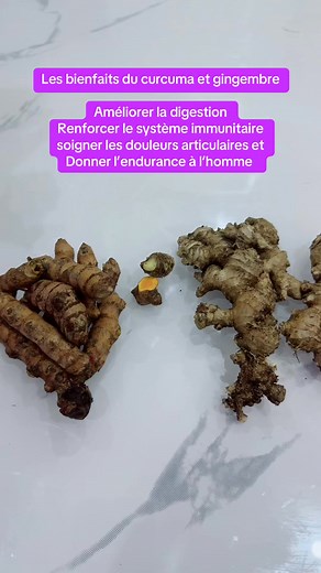 2.2K views · 33 reactions | Les bienfaits du curcuma et le gingembre | BellaBeauty Empire | Facebook