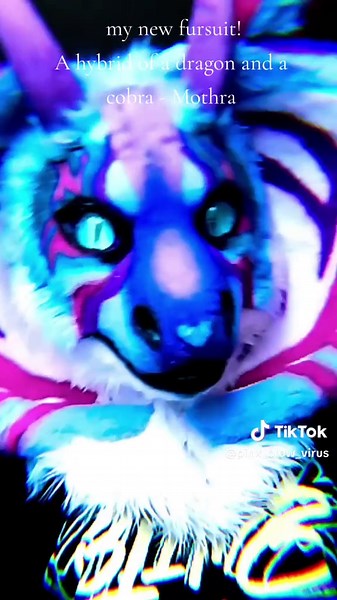 My New Fursuit: Dragon and Cobra Hybrid