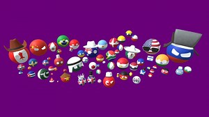 Country Balls 3D - 3D model by gameVgames