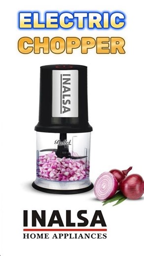 INALSA Electric Chopper Bullet Chopper | Best Electric Chopper for Kitchen #kitchen #shrots