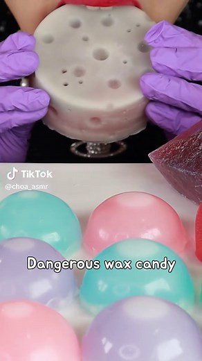 Exploring Wax Candy: A Unique ASMR Food Experience
