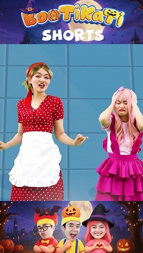 Halloween Songs | Song For Kids With Bootikati Shorts | Nursery Rhymes For Toddlers #kidssongs