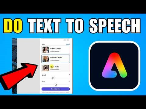 How To Do Text To Speech In Adobe Express (2026) (Quick And Easy Guide)