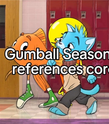 Exploring References in The Amazing World of Gumball