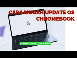 EASY WAY TO UPDATE CHROMEBOOK OS
