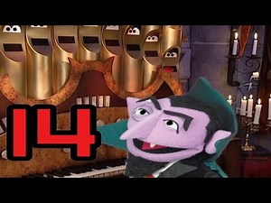 Sesame Street The Counts Number Of The Day 14 ( Season #38 Version )