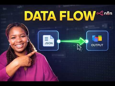 n8n Data Flow Explained: JSON, Items & Drag-and-Drop Basics