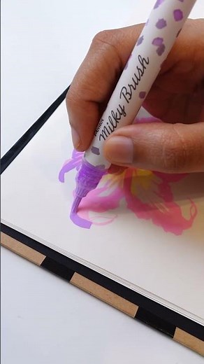 Pentel Milky Brush Pens Set 🎨 | Smooth & Vibrant | Scooboo