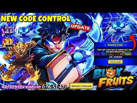 😱 IT'S OUT! NEW CODE FOR THE NEW UPDATE +31 CODES FOR 2X XP, BELI AND RESET IN BLOX FRUITS