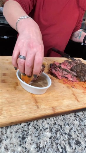 156K views · 2.7K reactions | Smoked Roast Beef Sandwich with au jus | Revolution Barbecue | Facebook