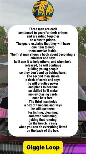 Three Prisoners And The Very Different Skills They Learned Inside#funny#joke#humor