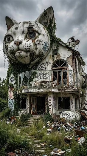 Nature Took Over… Boom #build #timelapse #abandoned #epicbuild #transformation