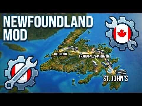 Custom Newfoundland Map Tour | Worldwide Rush Mod