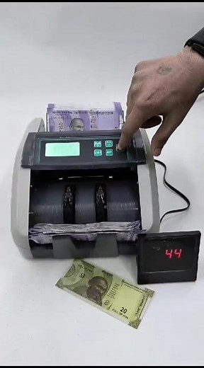 How to operate Cash Counting Machine