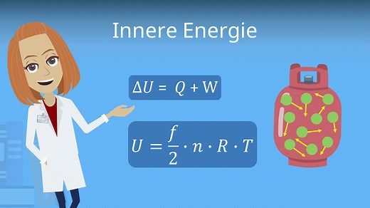 Innere Energie • Formel und Einheit