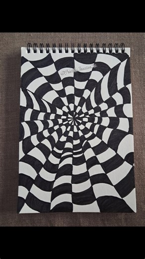 Easy Doodle Art Tutorial ✨✏️#illusion art#shorts #drawing #zentangle #art