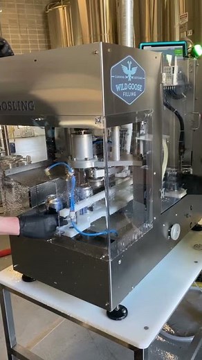 Seaming Cans on the Gosling: Beer Canning by Wild Goose Filling