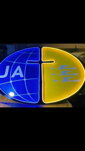 Logos J.A en Neón Disponibles para Jóvenes Adventistas