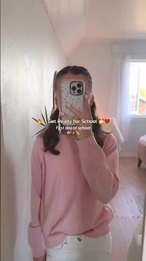 😊 First Day of School Vlog 🏫: Aesthetic School Life & Glow-Up Secrets! 📚✨ #school #schoollife