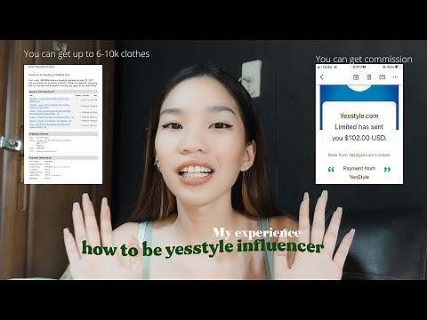 How to be a YESSTYLE INFLUENCER? | step by step tutorial | get sponsored products for FREE!!