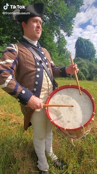 Drum Solos with Ian at the Frontier Culture Museum
